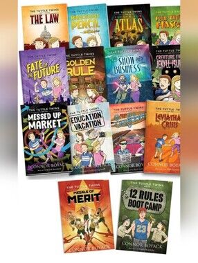 The Tuttle Twins Book Set - Colorful Children's Adventure Collection